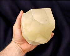 Natural yellow calcite for sale  SLEAFORD