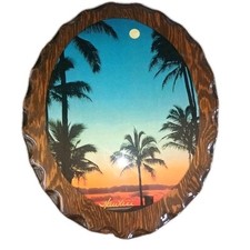 Placa de parede havaiana/tiki bar lembrança de madeira,  comprar usado  Enviando para Brazil