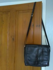 Genuine black leather for sale  NEWCASTLE