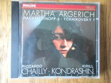 Rachmaninov - Piano Conc 3 etc / Argerich / Chailly etc / Philips 446 673-2 Ed1 comprar usado  Enviando para Brazil