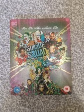 Suicide squad steelbook for sale  CANNOCK