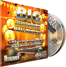 Karaokê de Halloween. Conjunto de discos Mr Entertainer Big Hits of HALLOWEEN CD+G/CDG duplo comprar usado Karaokê de Halloween. Conjunto de discos Mr Entertainer Big Hits of HALLOWEEN CD+G/CDG duplo comprar usado  Enviando para Brazil