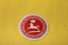 Siegelmarke hrzgl lün gebraucht kaufen  Böhlen