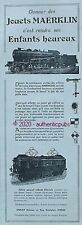 Publicite jouets maerklin d'occasion  Cires-lès-Mello