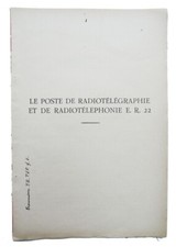 Poste radiotelegraphie er22 d'occasion  Danjoutin