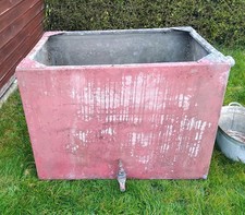 Large galvanised riveted for sale  HALSTEAD