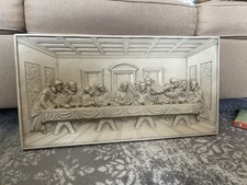 Suporte de parede de gesso 3D Last Supper, usado comprar usado  Enviando para Brazil