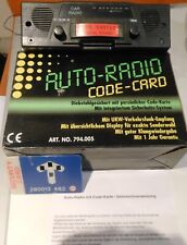 Autoradio diebstahlschutz funk gebraucht kaufen  Halle