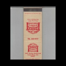 Matchbook cover barn for sale  Raymond
