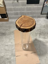 Vaso cristallo cilindrico usato  Zone