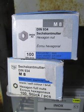 Pakete mutter edelstahl gebraucht kaufen  Osnabrück