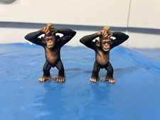 Schleich chimpanzee figures for sale  DAGENHAM