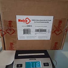Tapete amortecedor de som de carro Noico Black 80 Mil 10 pés quadrados, som automotivo butílico comprar usado  Enviando para Brazil