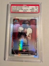 2015 Bowman Chrome refrator prisma controle remoto automático Stefon Diggs (#4/5) PSA 8 comprar usado  Enviando para Brazil