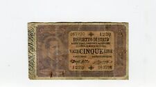 Banconota lire umberto usato  Castellammare di Stabia