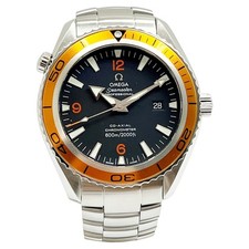 OMEGA Seamaster Planet Ocean 2209.50 preto x laranja #046 comprar usado  Enviando para Brazil