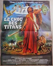 Choc titans affiche d'occasion  Montpellier-