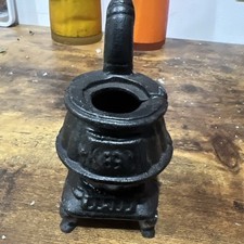 Panela de ferro fundido vintage barriga fogão a lenha miniatura 5” sem tampa comprar usado  Enviando para Brazil