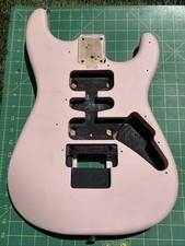 Corpo de guitarra Project PINK Strat HSH Floyd Rose bobina única HumBucker 4,4 lb #15 comprar usado  Enviando para Brazil