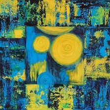 Riginal acrylbild gemälde gebraucht kaufen  Naila