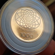 Moneta italiana 1000 usato  Riolo Terme