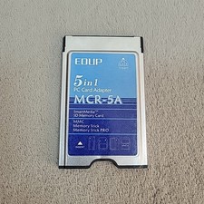 Leitor de Cartão EDUP MCR-5A PCMCIA 5 em 1 para SD, SM, MMC, MS, MS Pro – Laptop comprar usado  Enviando para Brazil