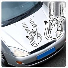 Kratze katze autoaufkleber gebraucht kaufen  Darmstadt