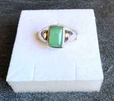 Bague chrysoprase t55 d'occasion  Manosque