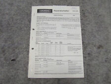 Schaltplan service manual gebraucht kaufen  Hörstel