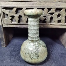 Porcelana de forno antigo, vaso de porcelana de forno de frasco, corte aberto, furo de bolha comprar usado  Enviando para Brazil