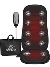 Usado, Almofada de massagem nas costas SNAILAX COM CALOR, MASSAGEADOR DE CADEIRA NOVA NA CAIXA comprar usado  Enviando para Brazil