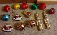 Vintage christmas baubles for sale  BIRMINGHAM