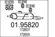 Mts 01.95820 rear for sale  CHELTENHAM