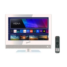 TV LED INTELIGENTE 1080p HDMI ARC Wi-Fi branca Supersonic SC-1520VTV 15,6 polegadas comprar usado  Enviando para Brazil