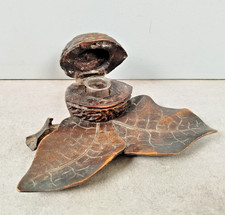 Encrier bois sculpte d'occasion  Yffiniac