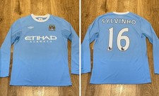Manchester city sylvinho for sale  FERNDOWN