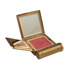 Pó compacto vintage K&K Kotler & Kopit tom dourado com suporte para batom comprar usado Pó compacto vintage K&K Kotler & Kopit tom dourado com suporte para batom comprar usado  Enviando para Brazil