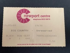 Big country ticket for sale  NEWENT