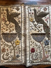 Remarkable pair embroidery d'occasion  Expédié en Belgium
