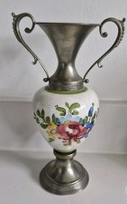 Porzellan zinn vase gebraucht kaufen  München