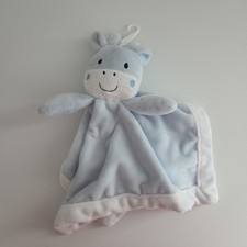 Edredom de pelúcia azul girafa Little Haven cobertor de segurança para bebê Lovey Sleep comprar usado  Enviando para Brazil