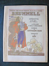 Partition brummell reynaldo d'occasion  Aurillac