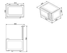 Smeg moe25x forno usato  Paderno Dugnano