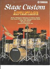Usado, Yamaha Stage Custom Advantage Catálogo Brochura Década De 2000 comprar usado  Enviando para Brazil