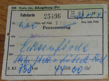Alte fahrkarte gotenhafen gebraucht kaufen  Rendsburg