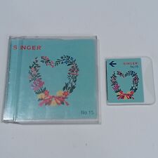 Singer embroidery card for sale  Plant City