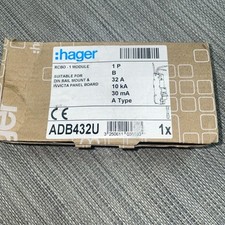 Hager adb432u 32a for sale  ROMFORD