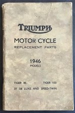 Triumph motorcycles 1946 for sale  Leicester