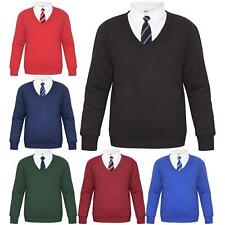 Moletom infantil meninas meninos escoteiros uniforme escolar gola V pacote único e 2 comprar usado  Enviando para Brazil