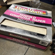 Vintage fanfold computer for sale  Waukesha